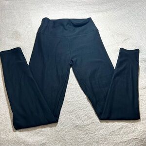 Orvis Womens High Rise Leggings Black Thick/Heavier than Regular Size Medium